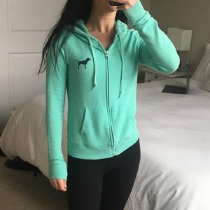 Victoria’s Secret PINK full zip hoodie ✨
